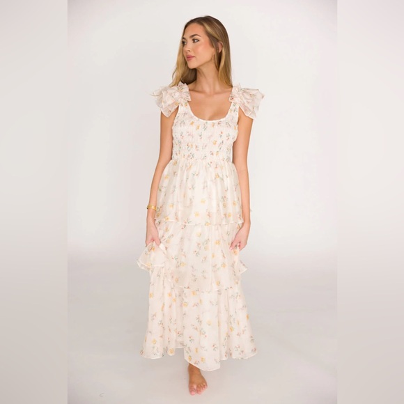 WORTH COLLECTIVE Forever & Always in Tiny Yellow Floral - Picture 3 of 3